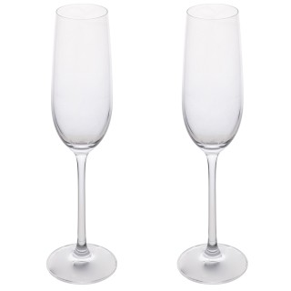 Galileo Σετ 2 διάφανα γυάλινα φλασκιά 250 ml Camille Sibilla 5918851