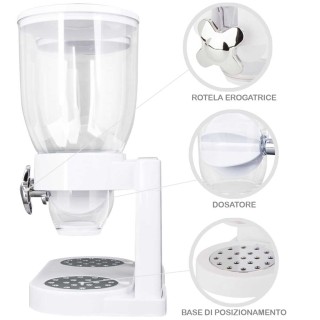 BAKAJI Διανομέας Αποθήκευσης Διπλός Δοσομετρητής Διανομέας Δημητρια... BAKAJI Διανομέας Αποθήκευσης Διπλός Δοσομετρητής Διανομέας Δημητρια...