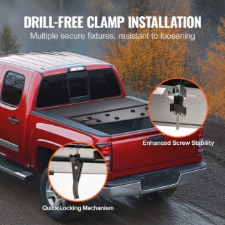 Κάλυμμα Καρότσας VEVOR Tri-Fold για Toyota Tundra 2014-2024  ZDSKCH...