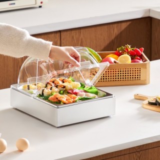 VEVOR Δοχείο Σερβιρίσματος Τροφίμων με Καπάκι LZDWFWQBXG1GMSYKMV0 VEVOR Δοχείο Σερβιρίσματος Τροφίμων με Καπάκι LZDWFWQBXG1GMSYKMV0