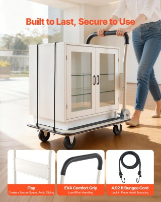 VEVOR Πτυσσόμενο Καροτσάκι Μεταφοράς, Χωρητικότητα 149.69 kg, 735 x... VEVOR Πτυσσόμενο Καροτσάκι Μεταφοράς, Χωρητικότητα 149.69 kg, 735 x...