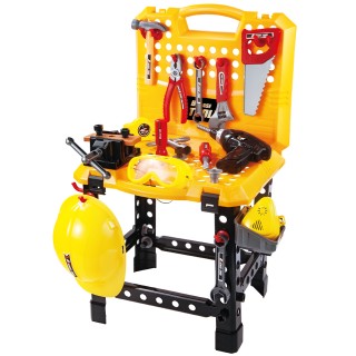 BAKAJI Μετατρέψιμο Πάγκος Εργαλείων Παιχνιδιών Για Παιδιά σε Βαλιτσ... BAKAJI Μετατρέψιμο Πάγκος Εργαλείων Παιχνιδιών Για Παιδιά σε Βαλιτσ...