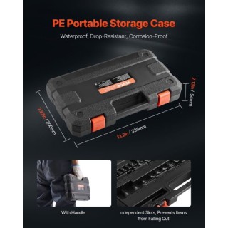 VEVOR Σετ Καρυδάκια Torx και Εξωτερικά Torx 31 Τεμαχίων T8-T70 και ...