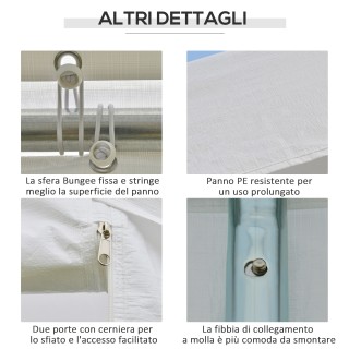 Outsunny Κιόσκι Κήπου 6x3 μ με Πλευρικά Παράθυρα, 3 Δωμάτια και Πόρ... Outsunny Κιόσκι Κήπου 6x3 μ με Πλευρικά Παράθυρα, 3 Δωμάτια και Πόρ...