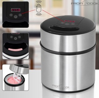 Παγωτομηχανή 12 W 1,8lt PC-ICM1140 Profi Cook Παγωτομηχανή 12 W 1,8lt PC-ICM1140 Profi Cook