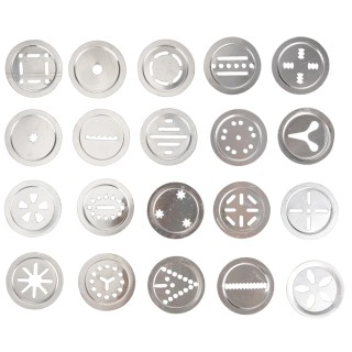 Galileo Σύριγγα για μπισκότα από αλουμίνιο με 20 δίσκους και 4 μύτε...