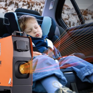 Αερόθερμο Diesel All-in-one 12V 8KW Bluetooth App LCD για Αυτοκίνητ...