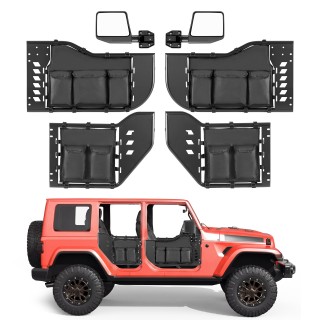 VEVOR Τζιπ Σωλήνα Πόρτες, 4-Πόρτες, Συμβατές με Jeep Wrangler JL 20...