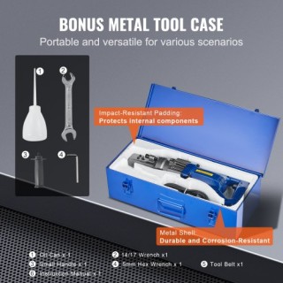 VEVOR  Ηλεκτρικός Υδραυλικός Κοπτήρας Οπλισμού 1000W έως 16mm GJQDJ...