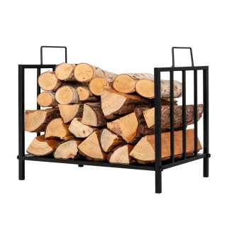 Costway Μεταλλική Ραφιέρα Καυσόξυλων 46x31x46cm Μαύρη - Αντοχή έως ... Costway Μεταλλική Ραφιέρα Καυσόξυλων 46x31x46cm Μαύρη - Αντοχή έως ...