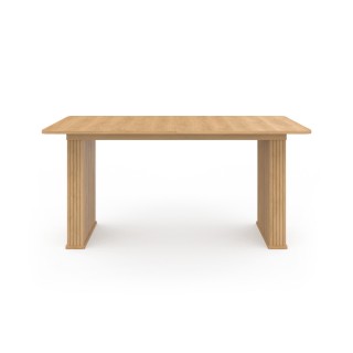 Τραπέζι Τραπεζαρίας Albane με Πόδια σε Εφέ Λατών 160 x 90 x 75 cm  ...