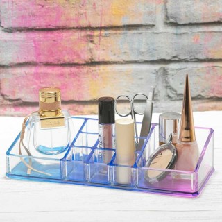 BAKAJI Πλαστικός Διοργανωτής Καλλυντικών με 11 Θέσεις για Μακιγιάζ ... BAKAJI Πλαστικός Διοργανωτής Καλλυντικών με 11 Θέσεις για Μακιγιάζ ...