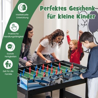 Costway  Σετ Πολλαπλών Παιχνιδιών 15 σε 1 με Ποδοσφαιράκι, Χόκεϊ, Μ...