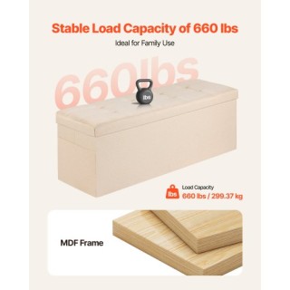 VEVOR Πτυσσόμενο Σκαμπό Αποθήκευσης, Πάγκος με Τσέπες στα Πλευρά, Υ... VEVOR Πτυσσόμενο Σκαμπό Αποθήκευσης, Πάγκος με Τσέπες στα Πλευρά, Υ...