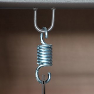 Outsunny Τριθέσια Κούνια Κήπου με Ρυθμιζόμενη Οροφή, Θήκες Ποτηριών...