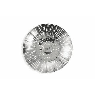 Galileo Πτυσσόμενο ανοξείδωτο ατμομάγειρας με μικροοπές 23 cm SChef...