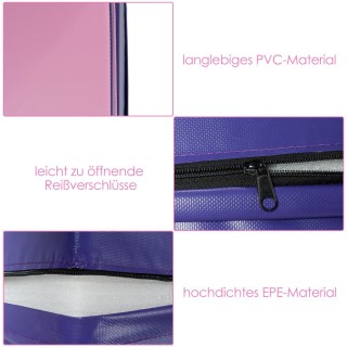 Costway Λοξό Στρώμα Γυμναστικής σφηνοειδές μαλακό στρώμα αναδιπλούμ... Costway Λοξό Στρώμα Γυμναστικής σφηνοειδές μαλακό στρώμα αναδιπλούμ...