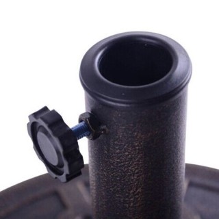 Costway Στρογγυλή Βάση Ομπρέλας Αγοράς Χάλκινη OP2262