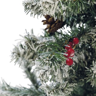 Galileo Χριστουγεννιάτικο δέντρο με χιόνι, 450 κλαδιά, ύψος 150 εκ....