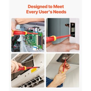 VEVOR Σετ Μονωμένων Κατσαβιδιών 11 Τεμαχίων για Ηλεκτρολόγους JYGJT... VEVOR Σετ Μονωμένων Κατσαβιδιών 11 Τεμαχίων για Ηλεκτρολόγους JYGJT...