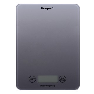 Galileo Ψηφιακή ζυγαριά κουζίνας 5 Kg με επιφάνεια από σκλήρυνει γυ...