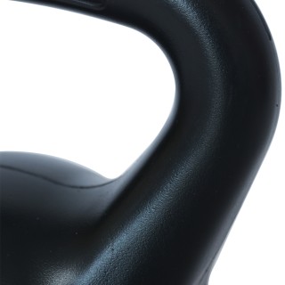 BAKAJI  Kettlebell 12Kg από PVC με τσιμέντο, αντιολισθητική λαβή, β...