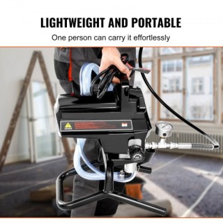 VEVOR Ηλεκτρικό Πιστόλι Βαφής 950W 3000PSI για Εσωτερικούς & Εξωτερ...