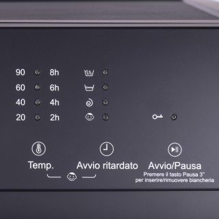 Kooper Πλυντήριο 10 Kg slim 11 αυτόματα προγράμματα 1400 RPM μαύρο ...