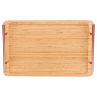 Villa DEste  Ορθογώνιος δίσκος 40x25 εκ από μπαμπού με χερούλια σε ...