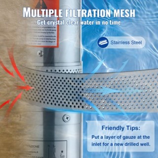 Αντλία Υποβρύχια VEVOR 1500W 9.8 m³/h 108 m Ανοξείδωτη SJQSBMBNZ22... Αντλία Υποβρύχια VEVOR 1500W 9.8 m³/h 108 m Ανοξείδωτη SJQSBMBNZ22...