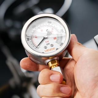 VEVOR Σετ Δοκιμής Υδραυλικής Πίεσης 10/60/160/400/600 Bar (150/900/...