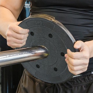 BAKAJI  Σετ 2 Δίσκοι Βαρών για Μπάρα Αλτήρα 10kg (5 Kg x 2) Πλαστικ...