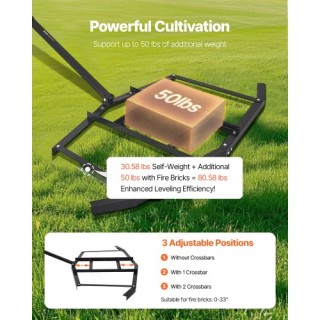 VEVOR Σύρσιμο Καταστροφέα 66 για ATV/UTV από Χάλυβα QYP66INCHESQIYR...