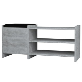 BAKAJI Παπουτσοθήκη Εισόδου με 2 Ράφια και Μαξιλάρι 100 x 44 x 35 ε... BAKAJI Παπουτσοθήκη Εισόδου με 2 Ράφια και Μαξιλάρι 100 x 44 x 35 ε...