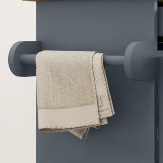 HOMCOM  Ξύλινο Καρότσι Κουζίνας με Συρτάρι, Θήκη για Μπαχαρικά και ...