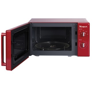 Kooper Κόκκινος vintage φούρνος μικροκυμάτων 22 L με 5 προγράμματα ...