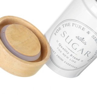 BAKAJI Λευκή Ζαχαριέρα με Ερμητικό Ξύλινο Καπάκι, Βάζο Αποθήκευσης ... BAKAJI Λευκή Ζαχαριέρα με Ερμητικό Ξύλινο Καπάκι, Βάζο Αποθήκευσης ...