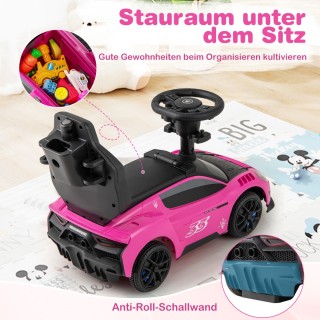 Costway Πολυλειτουργικό Αυτοκίνητο Ολίσθησης 3-σε-1 με Άδεια Masera... Costway Πολυλειτουργικό Αυτοκίνητο Ολίσθησης 3-σε-1 με Άδεια Masera...