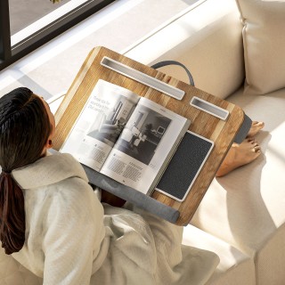 HOMCOM Υποστήριξη για Laptop 15.6 με Επιφάνεια για Ποντίκι και Στή... HOMCOM Υποστήριξη για Laptop 15.6 με Επιφάνεια για Ποντίκι και Στή...