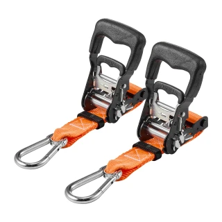 VEVOR Lashing Straps with Carabiners, 1100 kg, 38.1mm x 1.8m, Set ... VEVOR Lashing Straps with Carabiners, 1100 kg, 38.1mm x 1.8m, Set ...