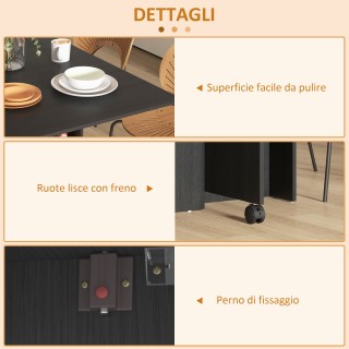 HOMCOM Πτυσσόμενο Τραπέζι Εξοικονόμησης Χώρου με 2 Πτυσσόμενα Φύλλ... HOMCOM Πτυσσόμενο Τραπέζι Εξοικονόμησης Χώρου με 2 Πτυσσόμενα Φύλλ...