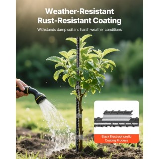 VEVOR Ισχυροί Γαλβανισμένοι Πάσσαλοι 24 ιντσών - Σετ 20 τεμαχίων LW... VEVOR Ισχυροί Γαλβανισμένοι Πάσσαλοι 24 ιντσών - Σετ 20 τεμαχίων LW...