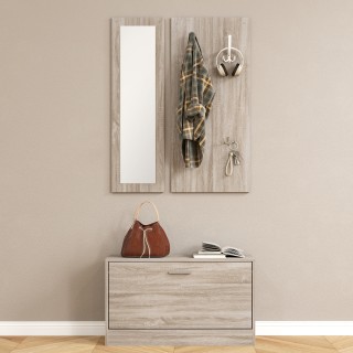 HOMCOM Σετ Εισόδου 3 Τεμαχίων με Παπουτσοθήκη, Κρεμάστρα και Καθρέφ... HOMCOM Σετ Εισόδου 3 Τεμαχίων με Παπουτσοθήκη, Κρεμάστρα και Καθρέφ...