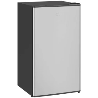 HOMCOM Kleiner Kühlschrank 91 l mit einstellbarem Thermostat, verstellbaren Regalen...