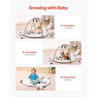 VEVOR Βρεφικό Γυμναστήριο Δραστηριοτήτων με 5 Αισθητηριακά Παιχνίδι... VEVOR Βρεφικό Γυμναστήριο Δραστηριοτήτων με 5 Αισθητηριακά Παιχνίδι...