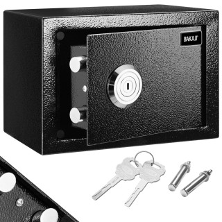 BAKAJI Χρηματοκιβώτιο Ασφαλείας Χάλυβα Μηχανικό με Διπλή Κλειδαριά ... BAKAJI Χρηματοκιβώτιο Ασφαλείας Χάλυβα Μηχανικό με Διπλή Κλειδαριά ...