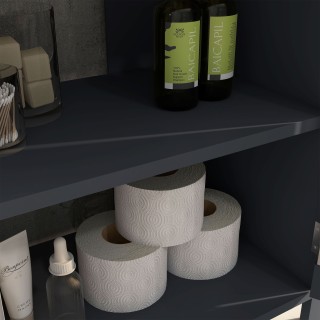 kleankin νεσεσέρ σε μοριοσανίδα και MDF με 2 πόρτες με ρυθμιζόμενο ...