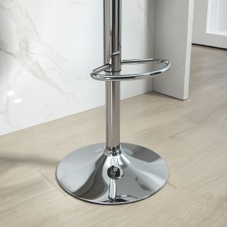 HOMCOM Σετ 2 Μπαρ Σκαμπό με Πλάτη και Υποπόδιο, από PP, PU Δέρμα κα... HOMCOM Σετ 2 Μπαρ Σκαμπό με Πλάτη και Υποπόδιο, από PP, PU Δέρμα κα...