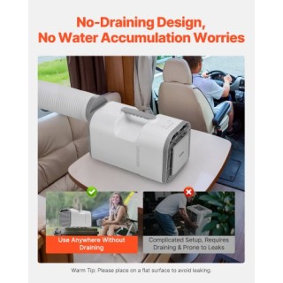 VEVOR Φορητό Κλιματιστικό 4250BTU για Κάμπινγκ BXSLYKD4000BZZ5B5V2 VEVOR Φορητό Κλιματιστικό 4250BTU για Κάμπινγκ BXSLYKD4000BZZ5B5V2