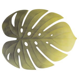 Villa dEste Home Σετ 6 Σουπλά Τροπικά Φύλλα από PP Jungle Slim 5901194